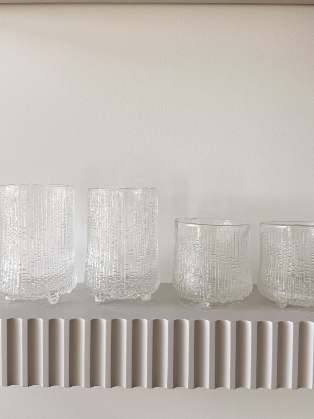 Vintage Iittala Ultima Thule Glasses Set of 4
